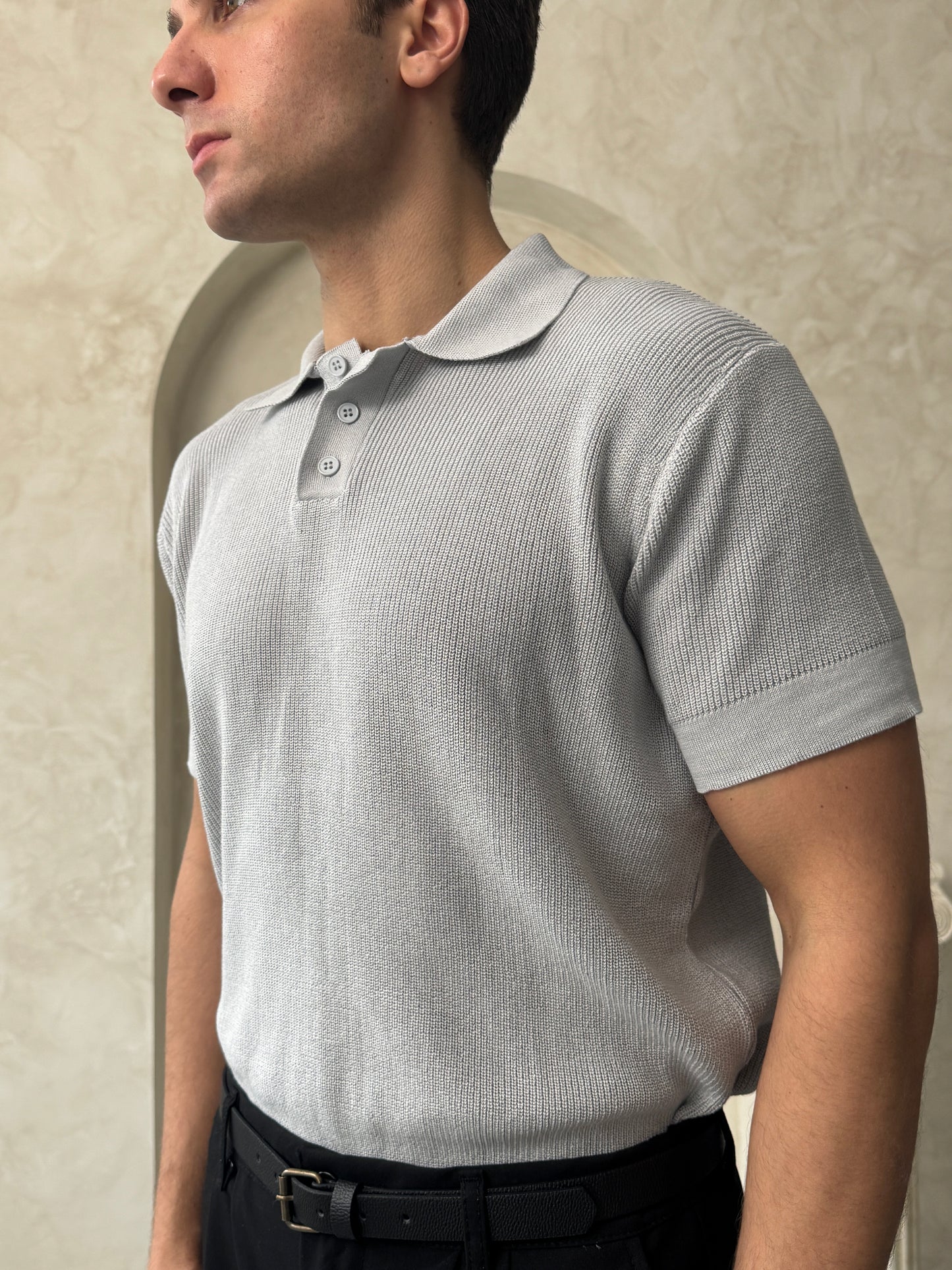Düğmeli Örme Triko BM6014