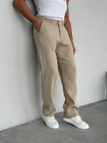 Gofre Kumaş Baggy Pantalon BM-3453 - Bymesman